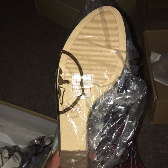 Michael kors Josephine wedge denim us 10m - Picture 4 of 5